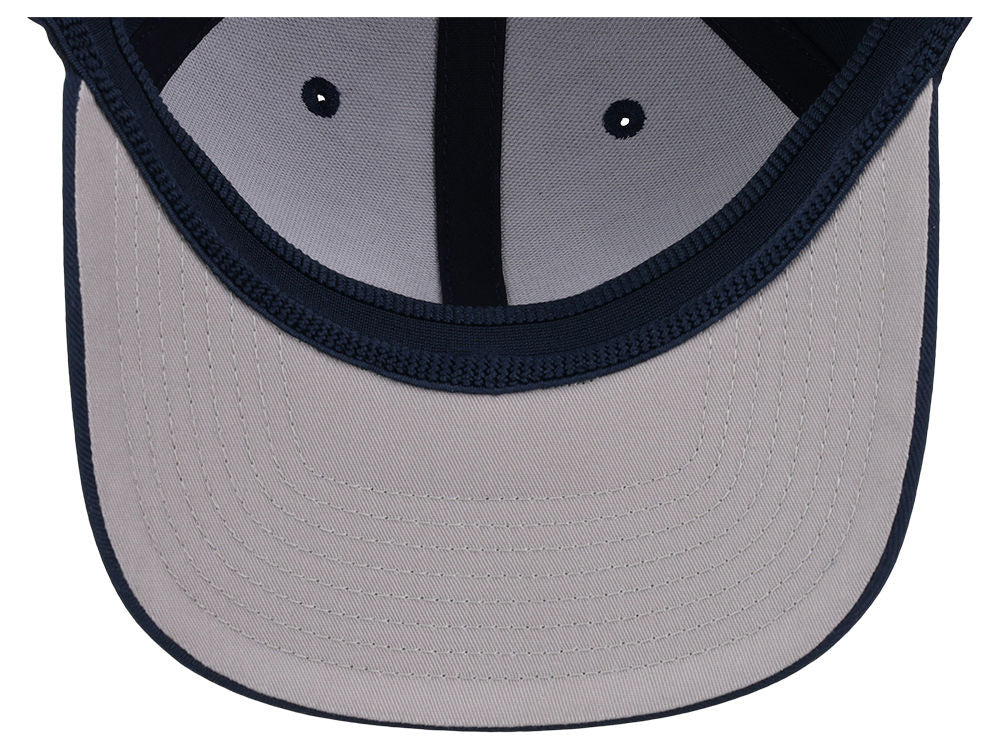 Crowns By Lids Full Court Fitted Cap - Sky Blue/Navy –