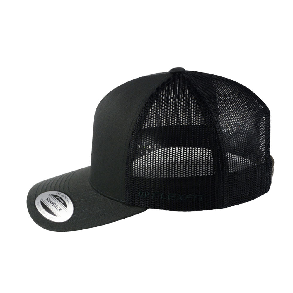 Flexfit 5-Panel Retro Trucker - Charcoal