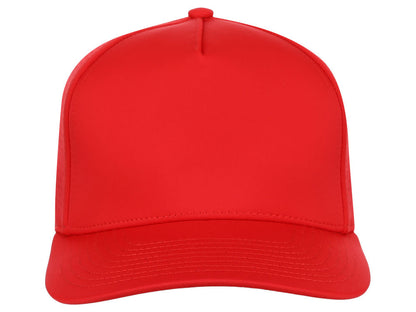 Crowns By Lids Tee Box 5-Panel Tech Cap - Red