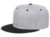 Crowns By Lids Dime Snapback Cap - Heather Grey/Black