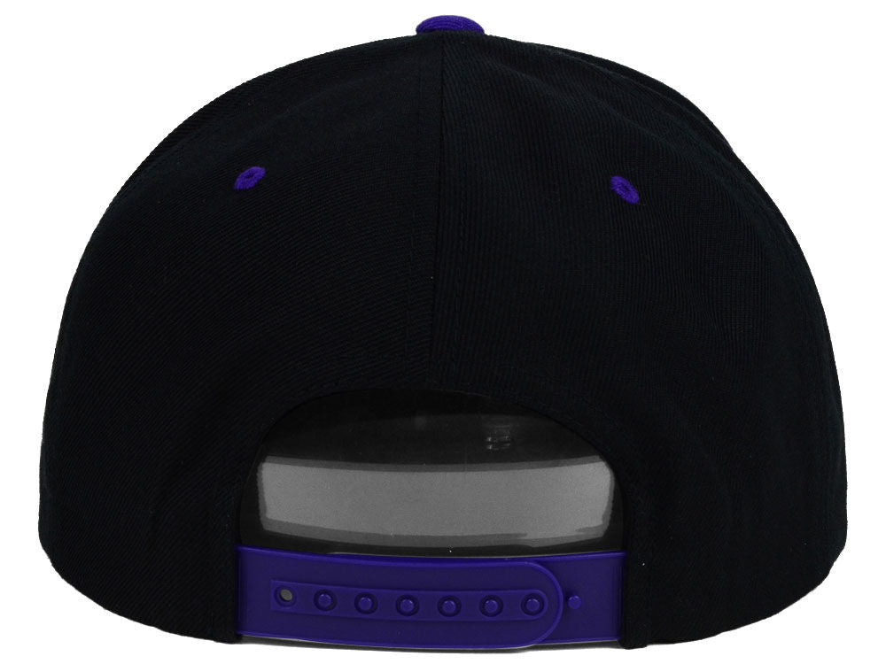 Black/Purple Flexfit Snapback Blank - –