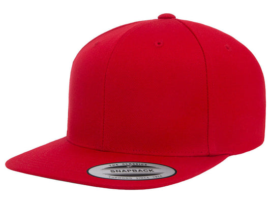 Flexfit Blank Snapback - Red