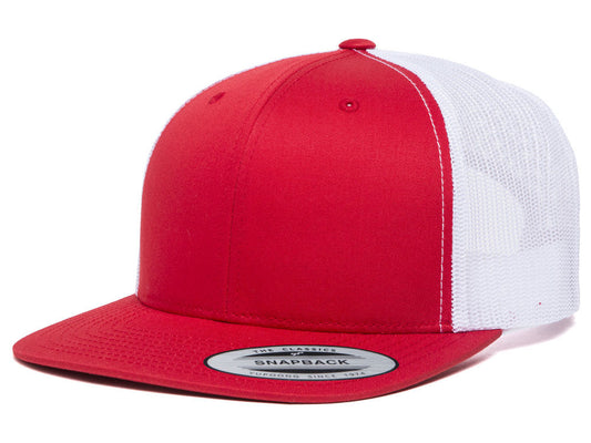 Flexfit Fan Trucker  - Red/White