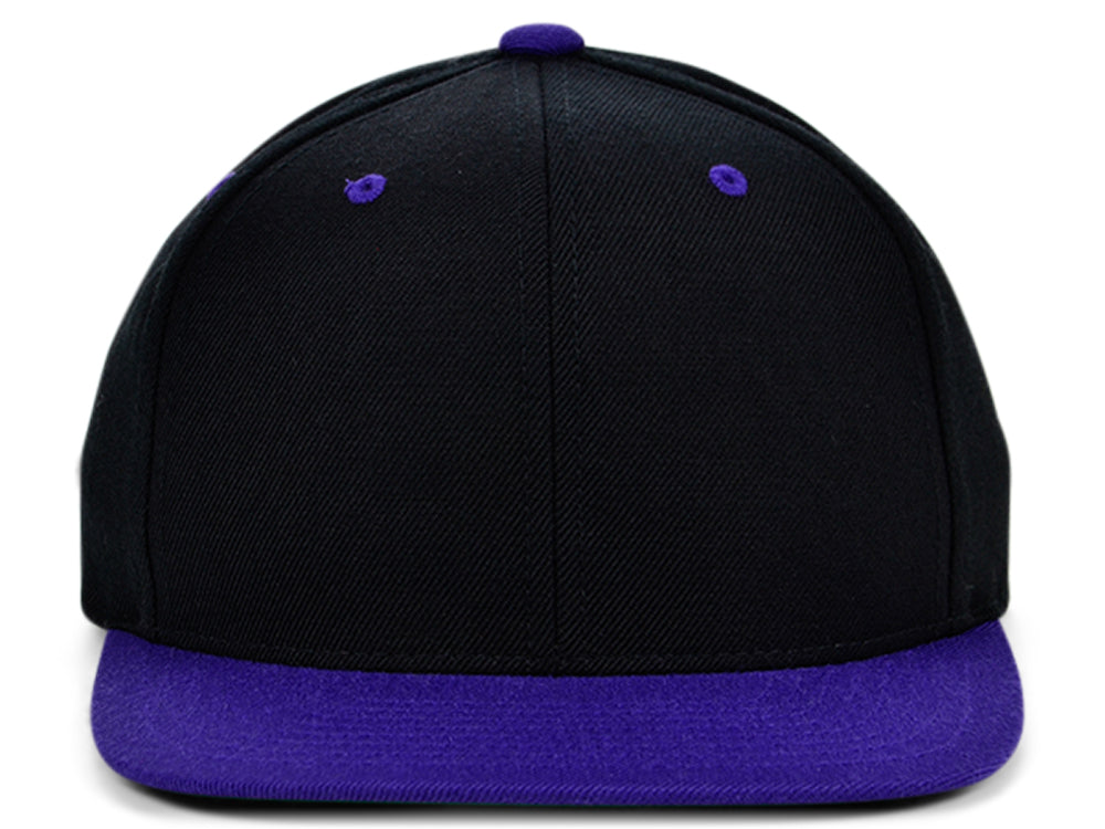 Flexfit JV Youth Snapback - Black/Purple