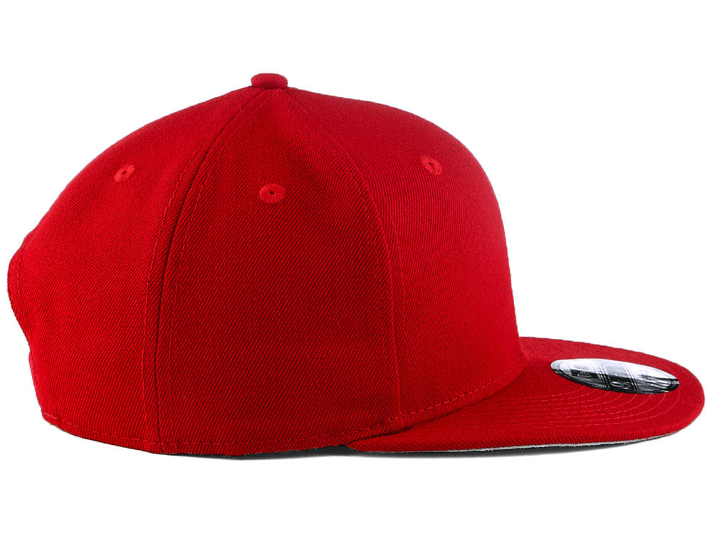 Logo New Era 9FIFTY Snapback Hat | Black/Red