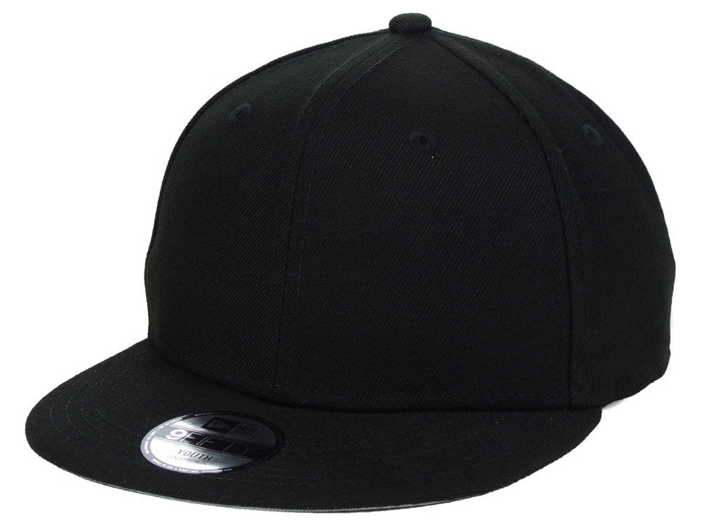 New Era Custom Kids 9FIFTY - Black – CustomLids.com