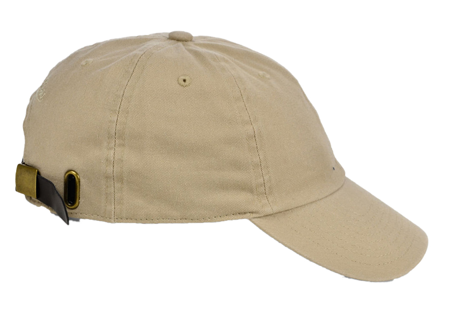 Mitchell & Ness Washington Capitals Primary Logo Khaki Dad Hat, Men's, Tan