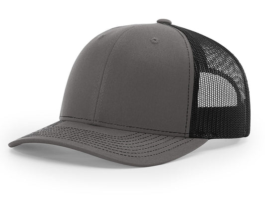 Richardson 112 Trucker - Charcoal/Black