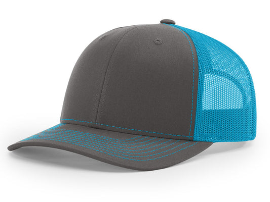 Richardson 112 Trucker - Charcoal/Blue