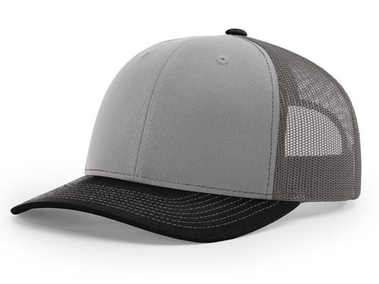 Richardson 112 Trucker - Grey/Charcoal/Black