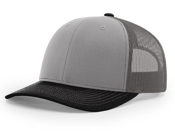 Trucker hat grey and sales black