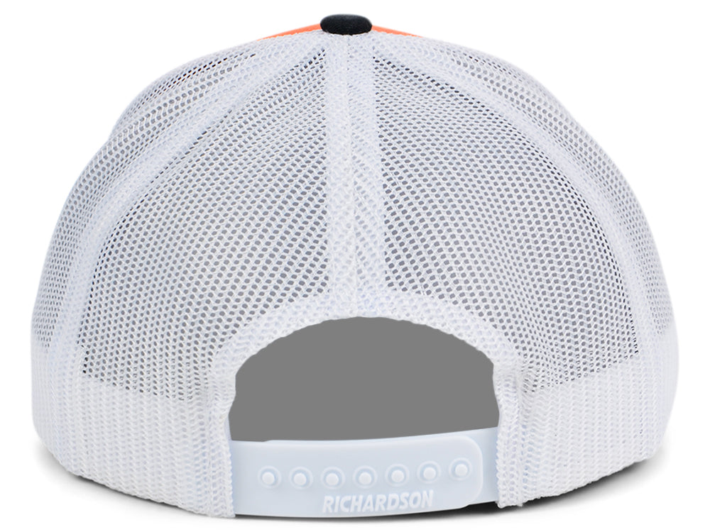 Richardson 112 Trucker - Orange/White/Black