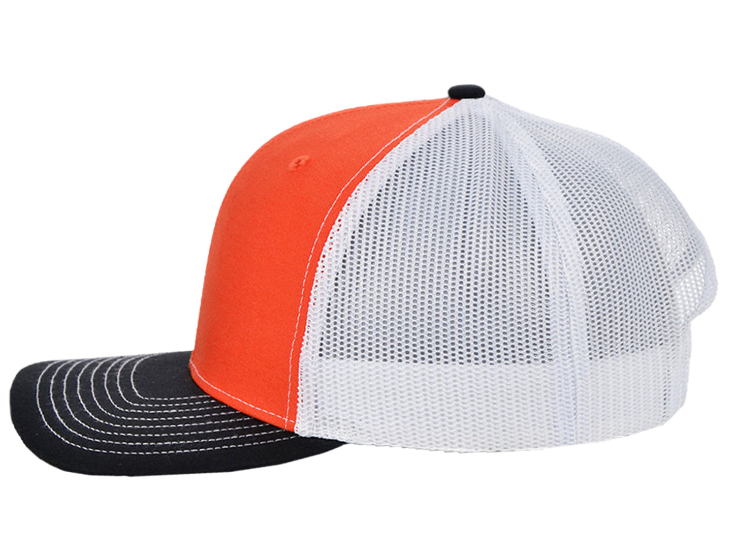 Richardson 112 Trucker - Orange/White/Black