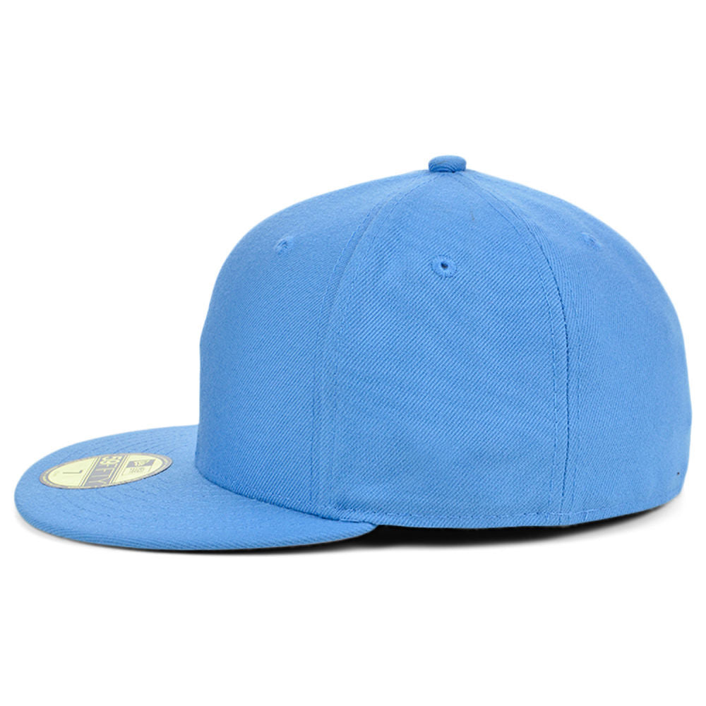 New Era 59FIFTY-BLANK Solid Sky Fitted Hat