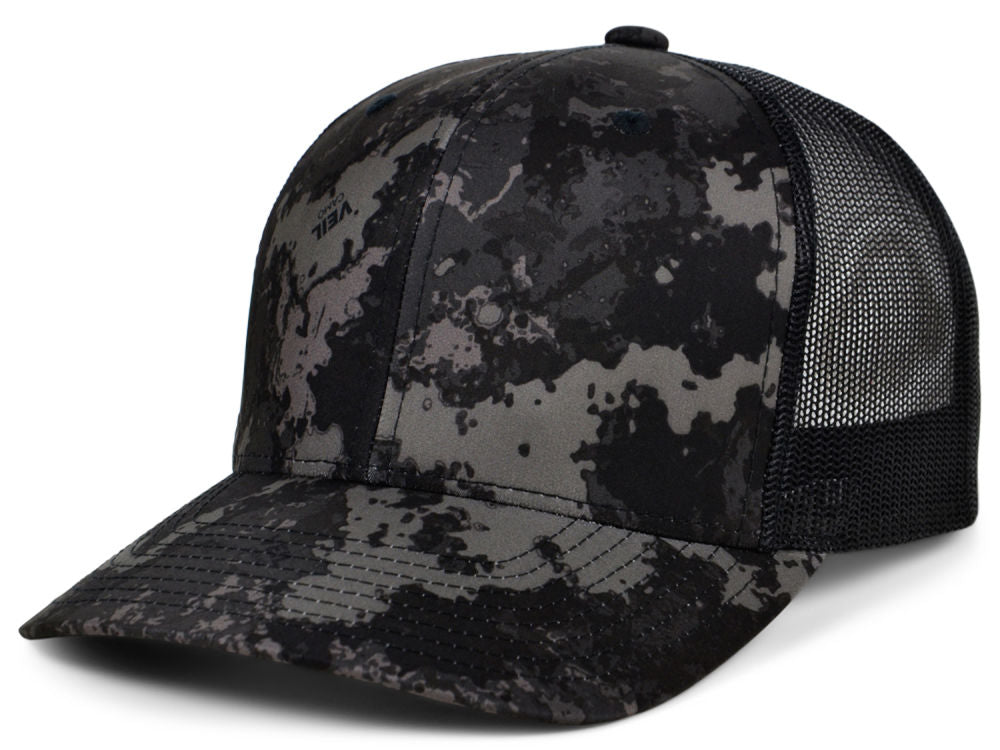 Flexfit Trucker Veil Camo - Black/Camo