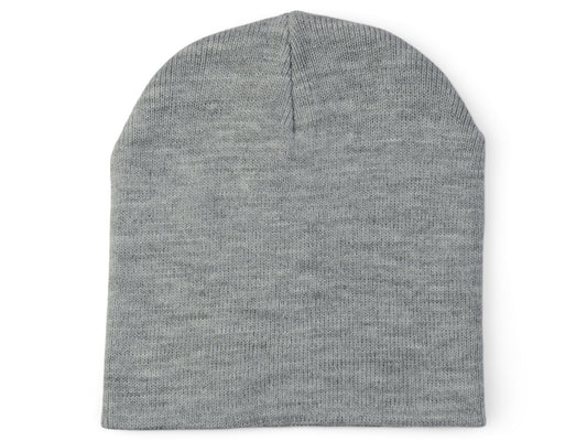 Solid Non Cuff Knit - Light Grey