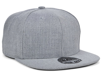 Mitchell & Ness Blank Fitted - Heather Grey