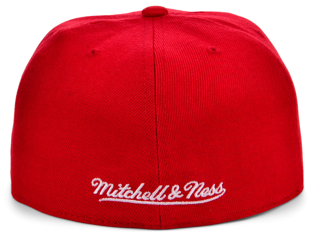 Mitchell & Ness Blank Fitted - Red
