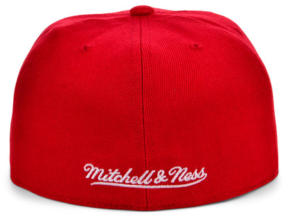 Mitchell & Ness Blank Fitted - Red