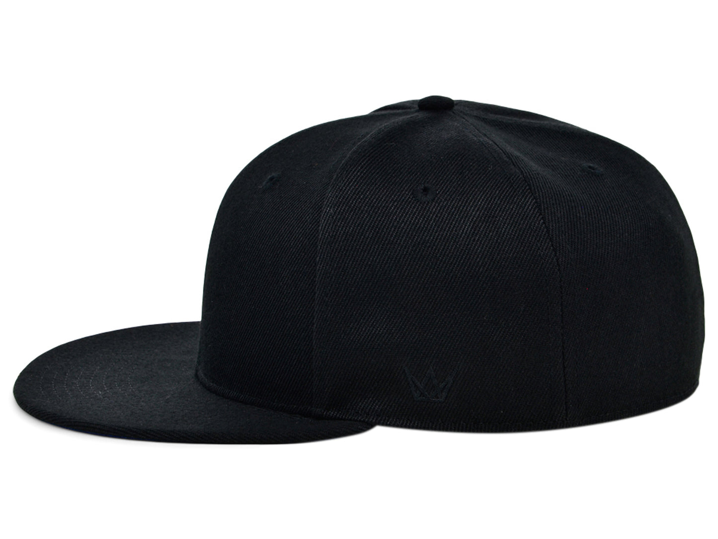 Crowns By Lids Full Court Fitted UV Cap - Black/Royal Blue