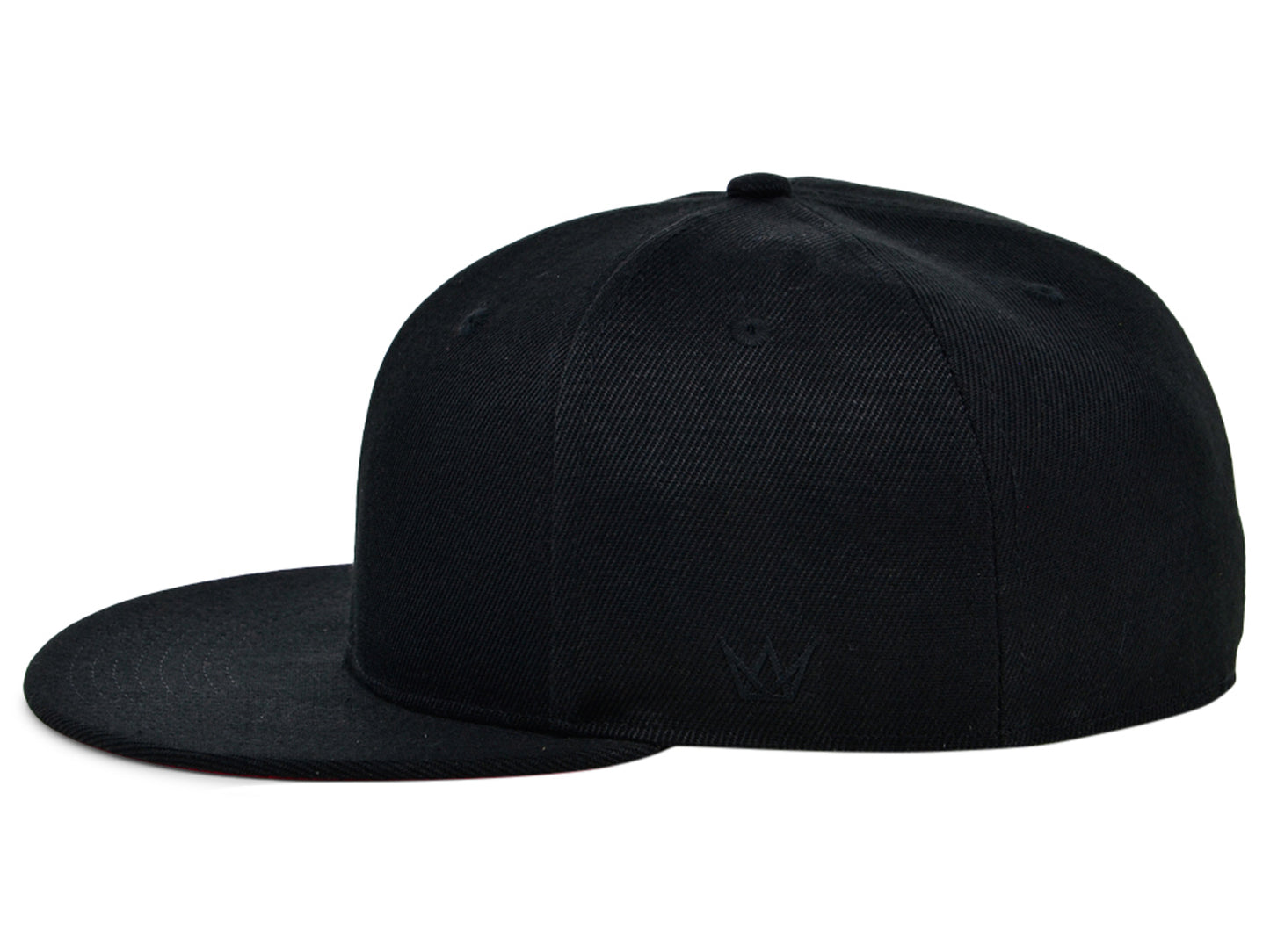 Crowns By Lids Full Court Fitted UV Cap - Black/Red
