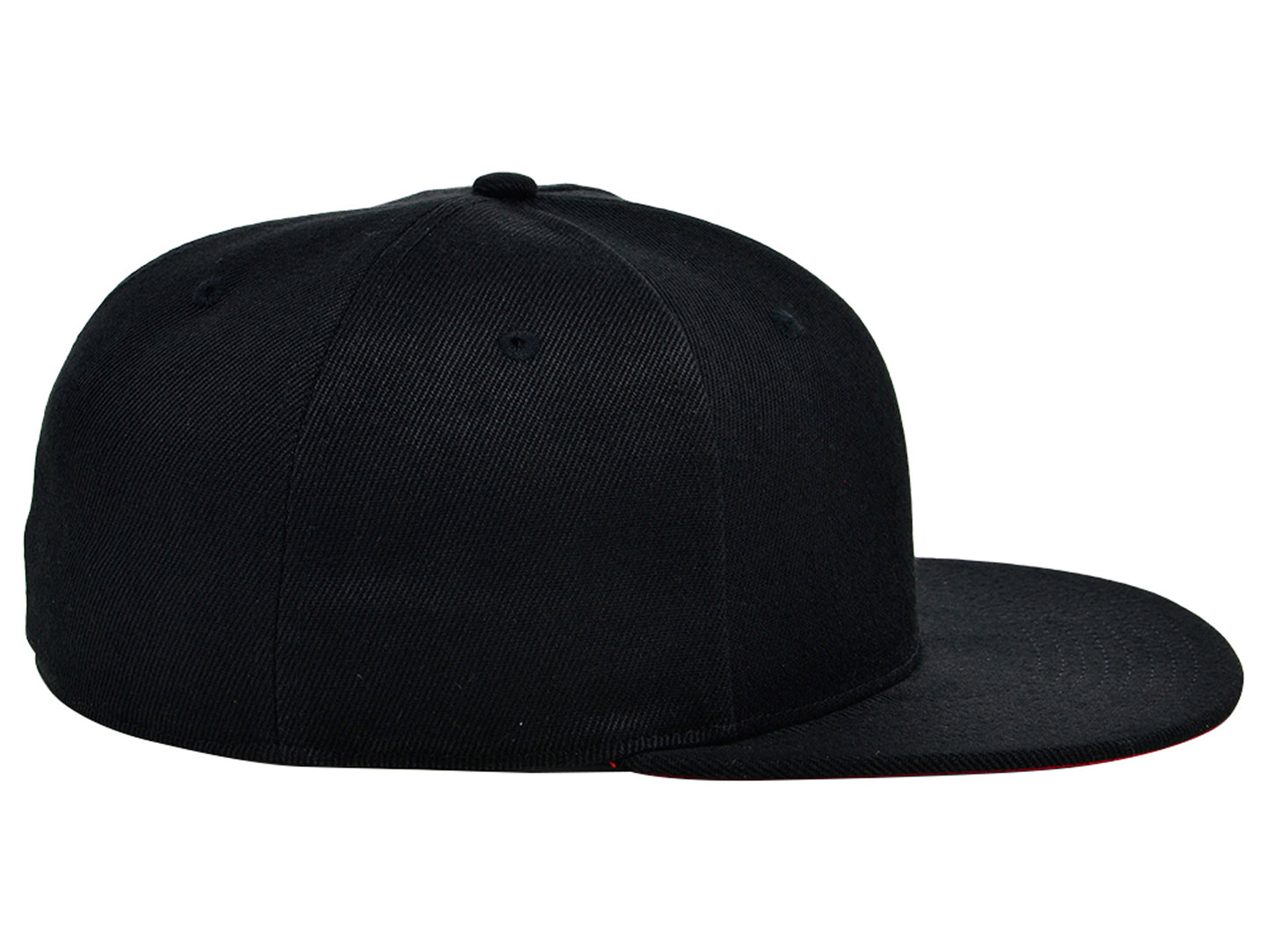 Crowns By Lids Full Court Fitted UV Cap - Black/Red