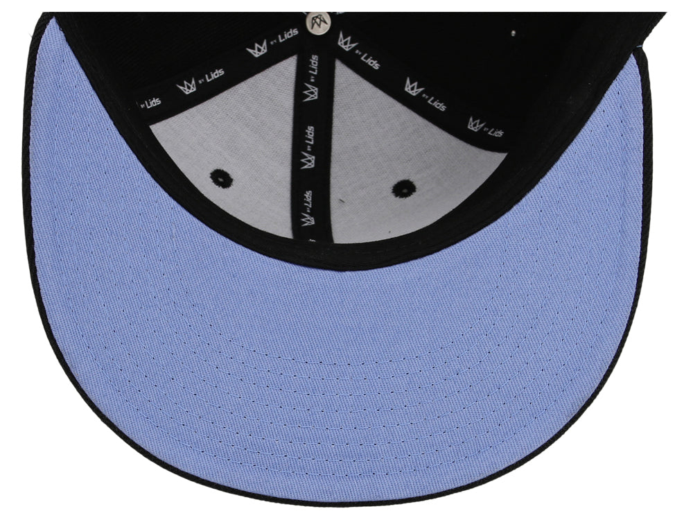 Crowns by Lids Essential UV Fitted - Black/Light Blue