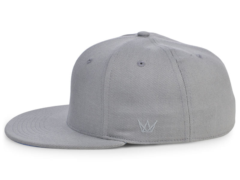 Crowns By Lids Full Court Fitted UV Cap - Grey/Light Blue