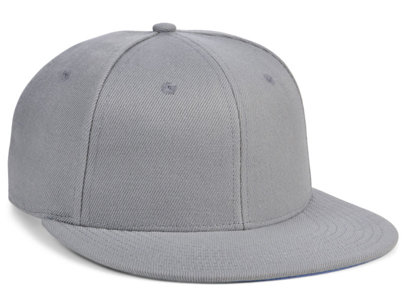 Crowns By Lids Full Court Fitted UV Cap - Grey/Light Blue