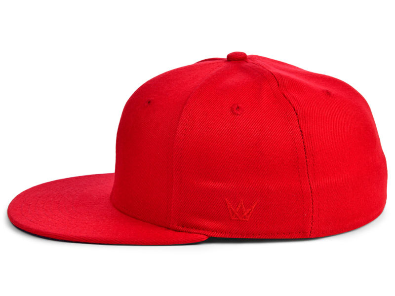 Crowns By Lids Full Court Fitted UV Cap - Red/Navy