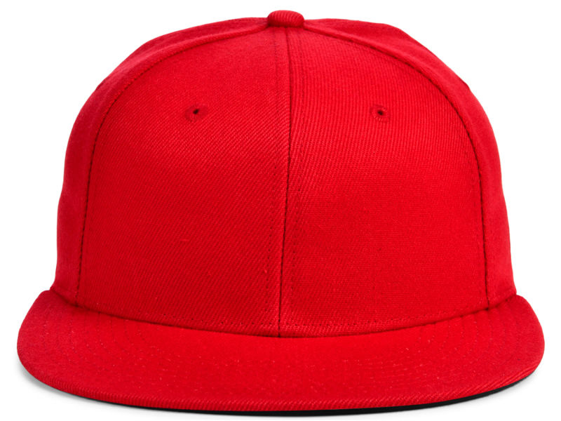 Crowns By Lids Full Court Fitted UV Cap - Red/Navy