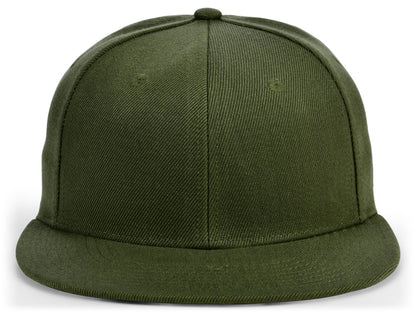 Crowns By Lids Full Court Fitted UV Cap - Olive/Camo