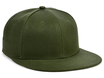 Crowns By Lids Full Court Fitted UV Cap - Olive/Camo