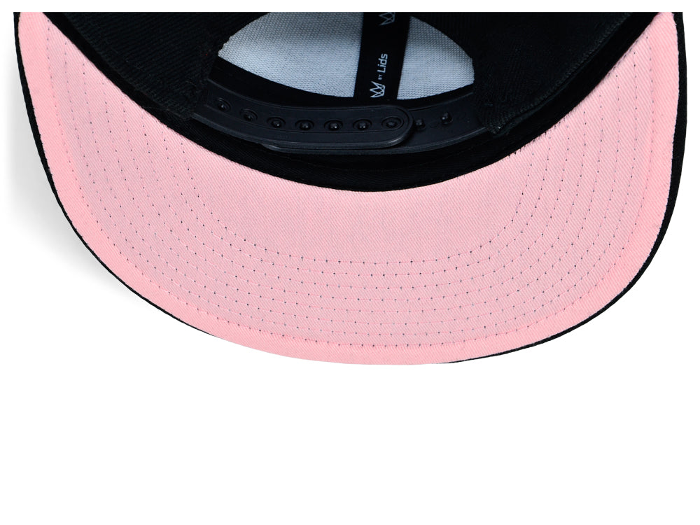 Crowns by Lids Essential UV Snapback - Black/Pink