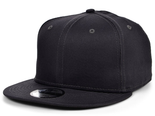 New Era 9FIFTY Flatbill Snapback - Charcoal