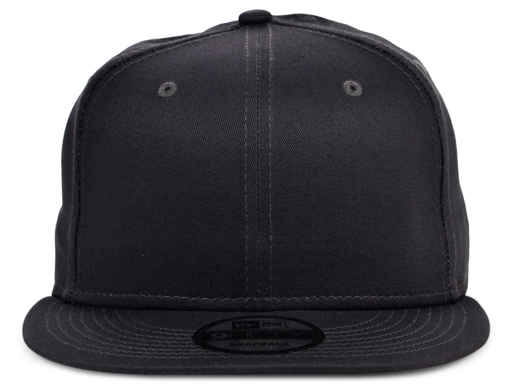 New Era 9FIFTY Flatbill Snapback - Charcoal