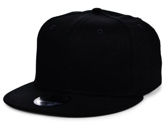 New Era 9FIFTY Flatbill Snapback - Black