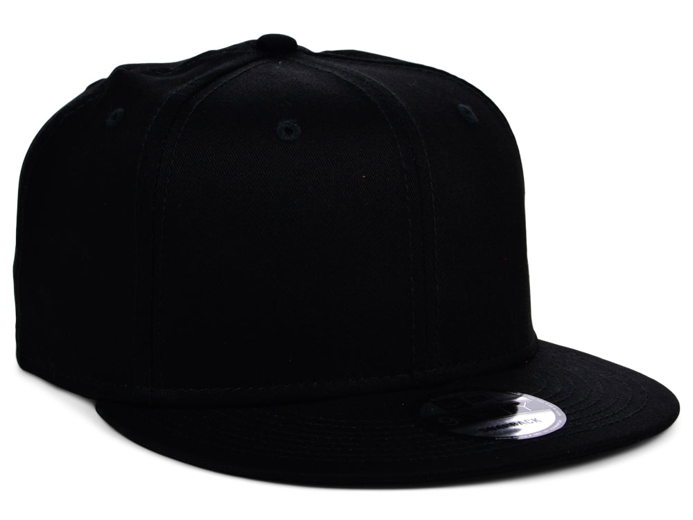 New Era 9FIFTY Flatbill Snapback - Black