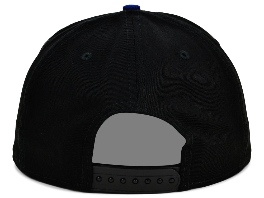 New Era 9FIFTY Flatbill Snapback - Black/Royal Blue