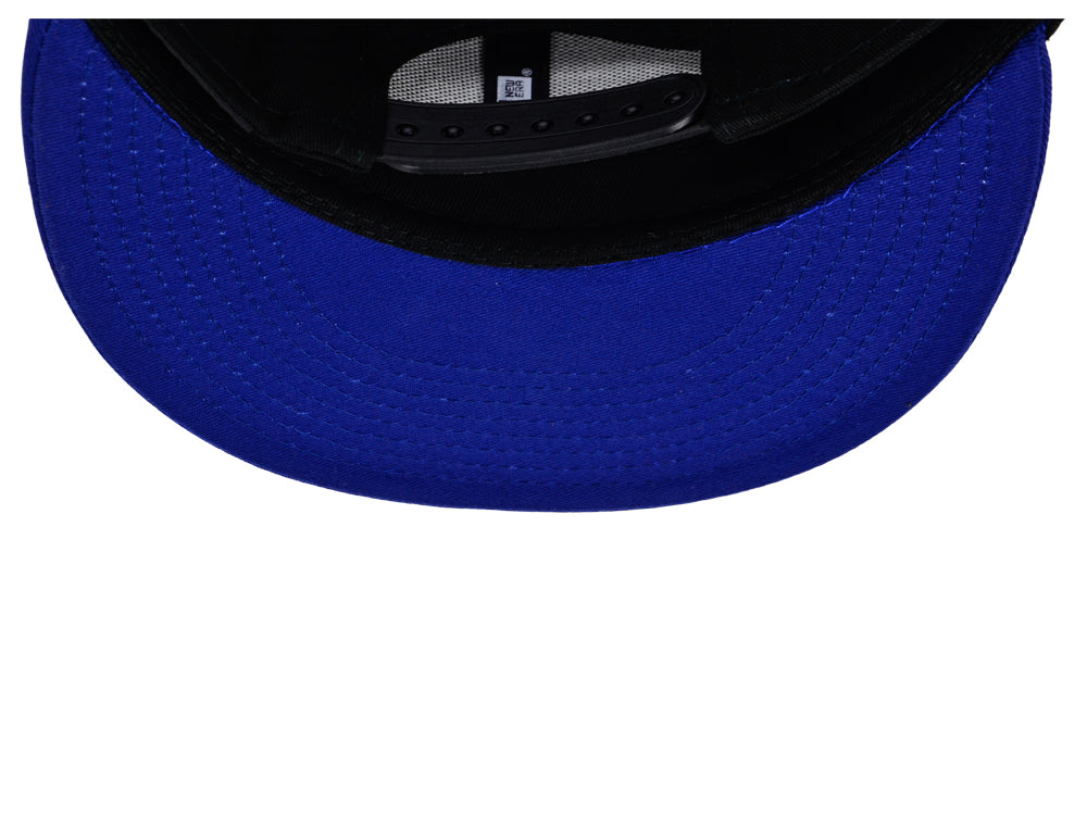 New Era 9FIFTY Flatbill Snapback - Black/Royal Blue