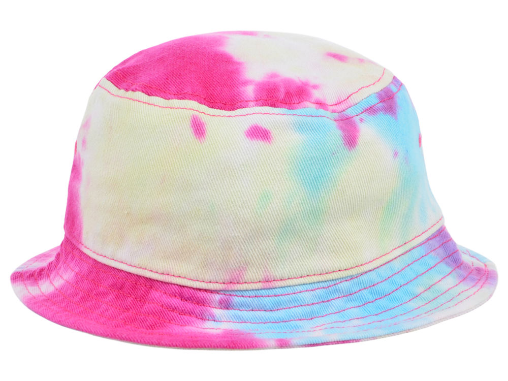 Tiedye Bucket Hat Blank - Raspberry