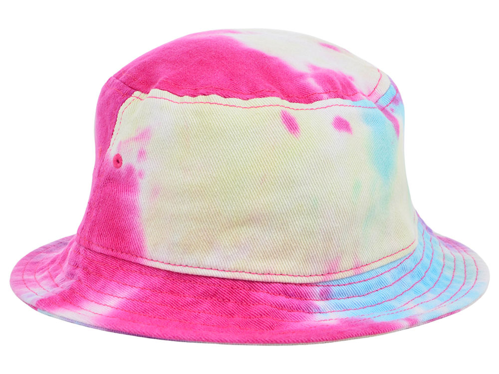 Tiedye Bucket Hat Blank - Raspberry