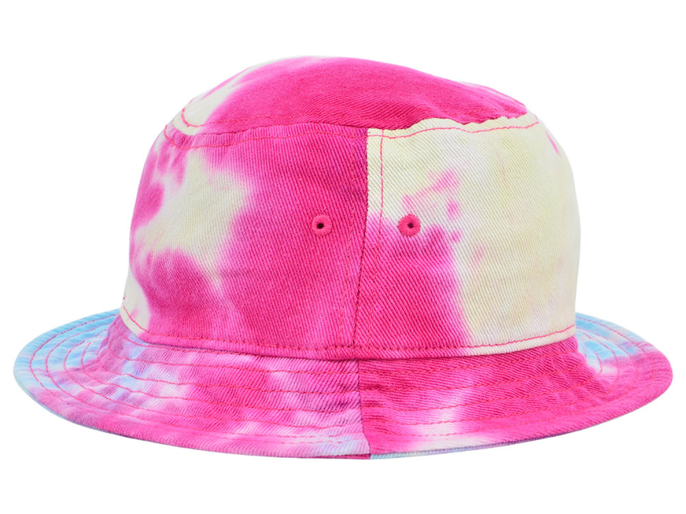 Tiedye Bucket Hat Blank - Raspberry