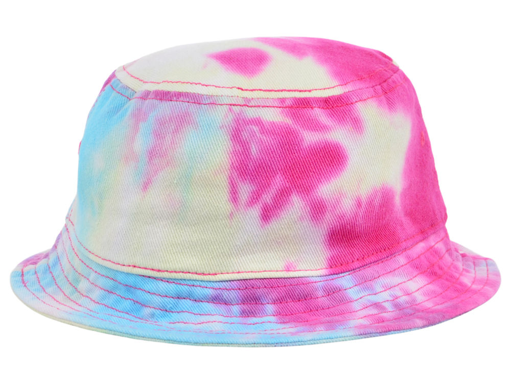 Tiedye Bucket Hat Blank - Raspberry