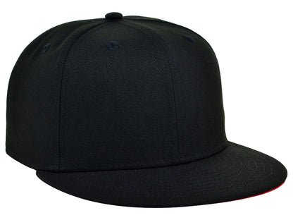 Crowns By Lids Full Court Fitted UV Cap - Black/Red