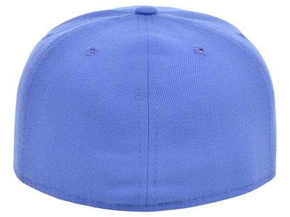 Crowns By Lids Full Court Fitted UV Cap - Blue/Pink