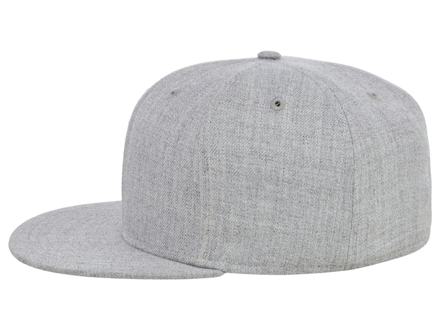 Crowns By Lids Full Court Fitted Cap - Heather Grey