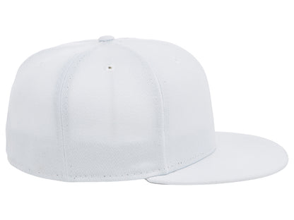 Crowns By Lids Full Court Fitted Cap - White