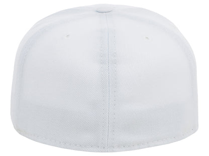 Crowns By Lids Full Court Fitted Cap - White