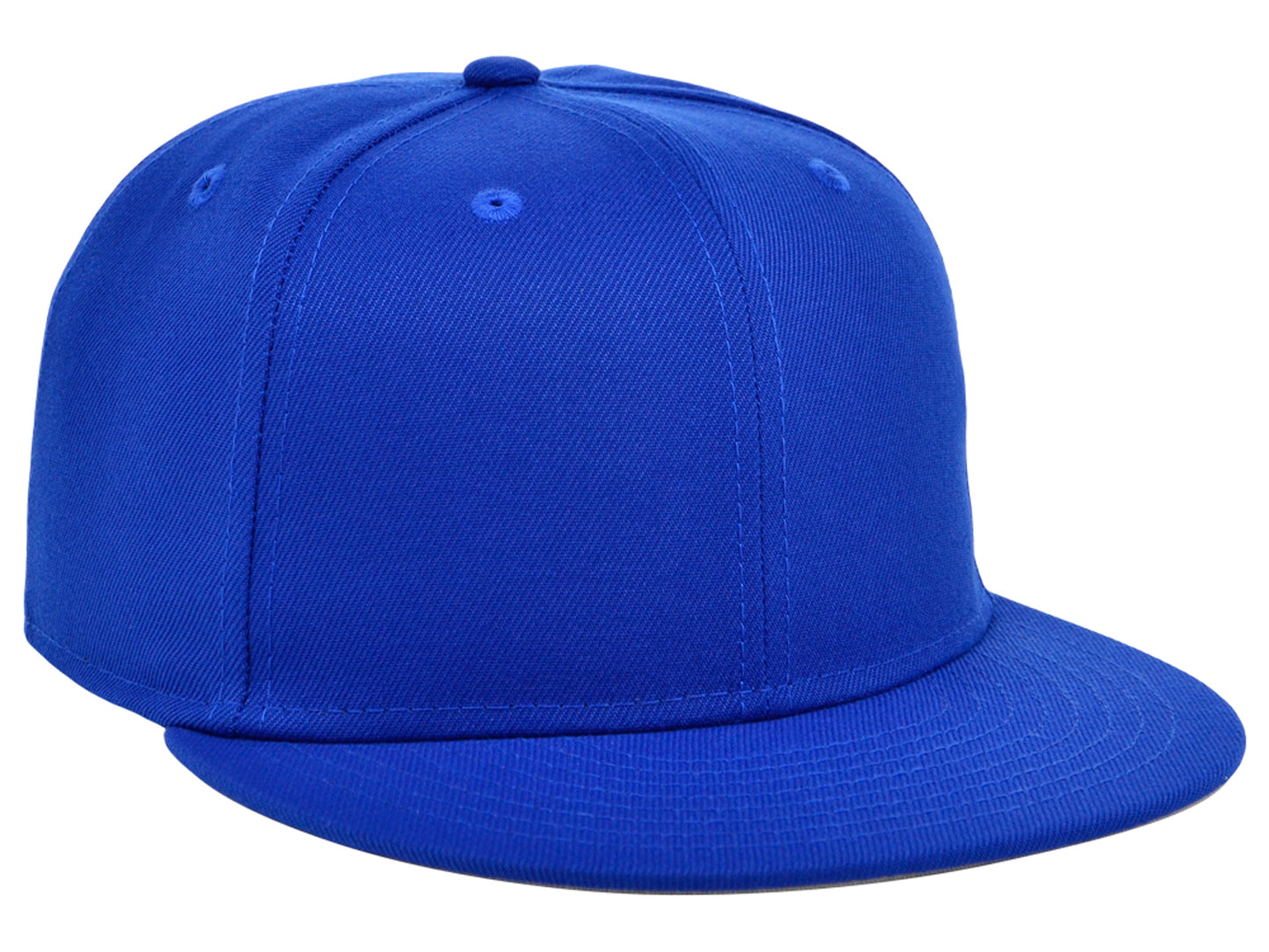 Crowns By Lids Full Court Fitted Cap - Royal Blue